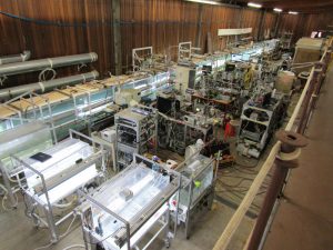 Sampling during the IMPACTS study at the SIO Waveflume